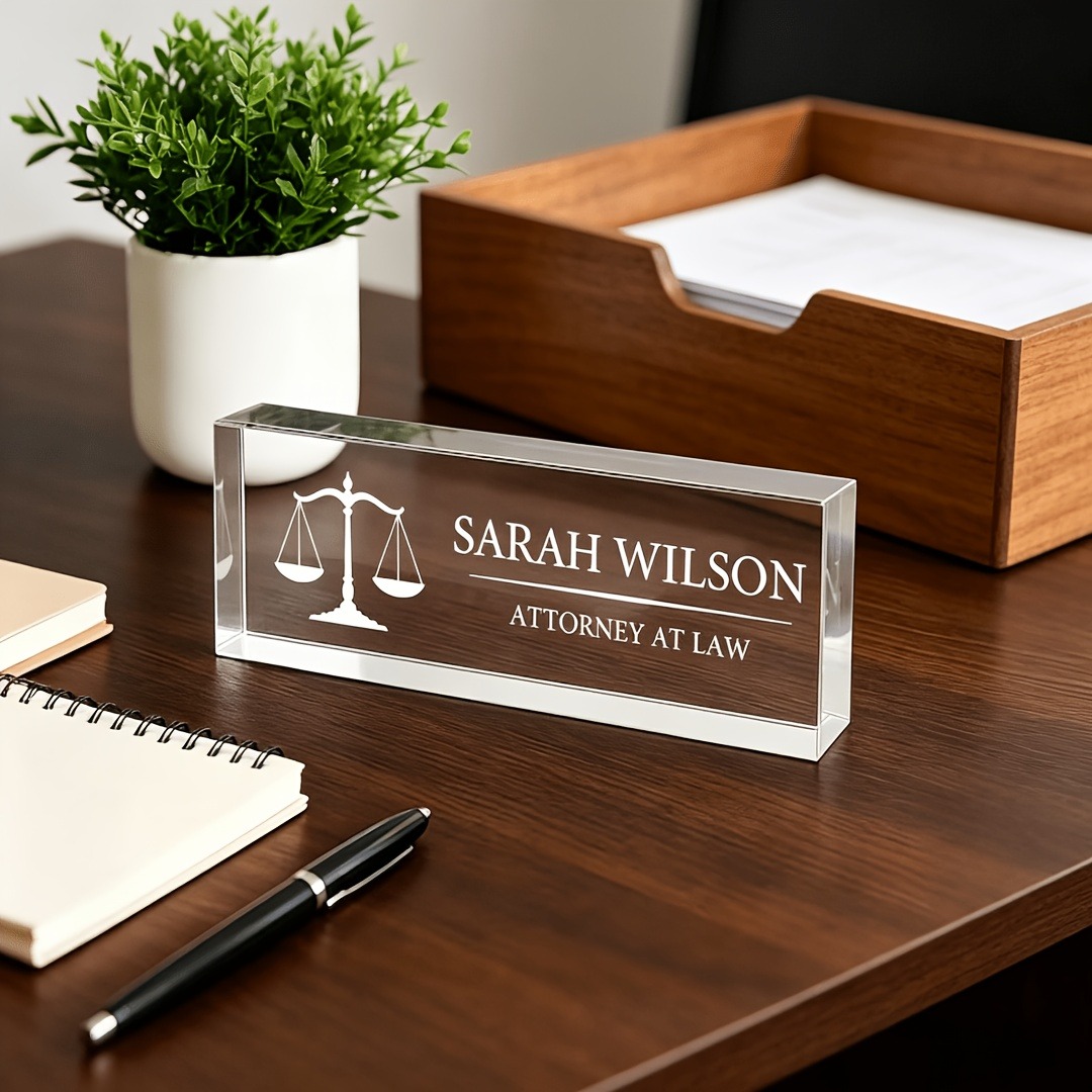 Personalized Lawyer & Judge Ac - огляд і ціна Photo Acrylic Block