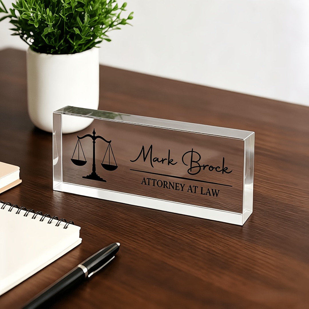 Personalized Lawyer & Judge Ac - огляд і ціна Photo Acrylic Block