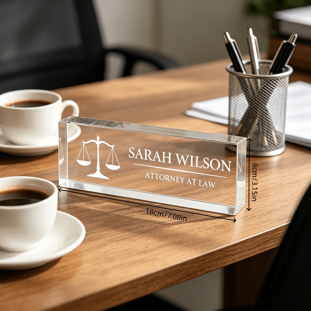Personalized Lawyer & Judge Ac - огляд і ціна Photo Acrylic Block