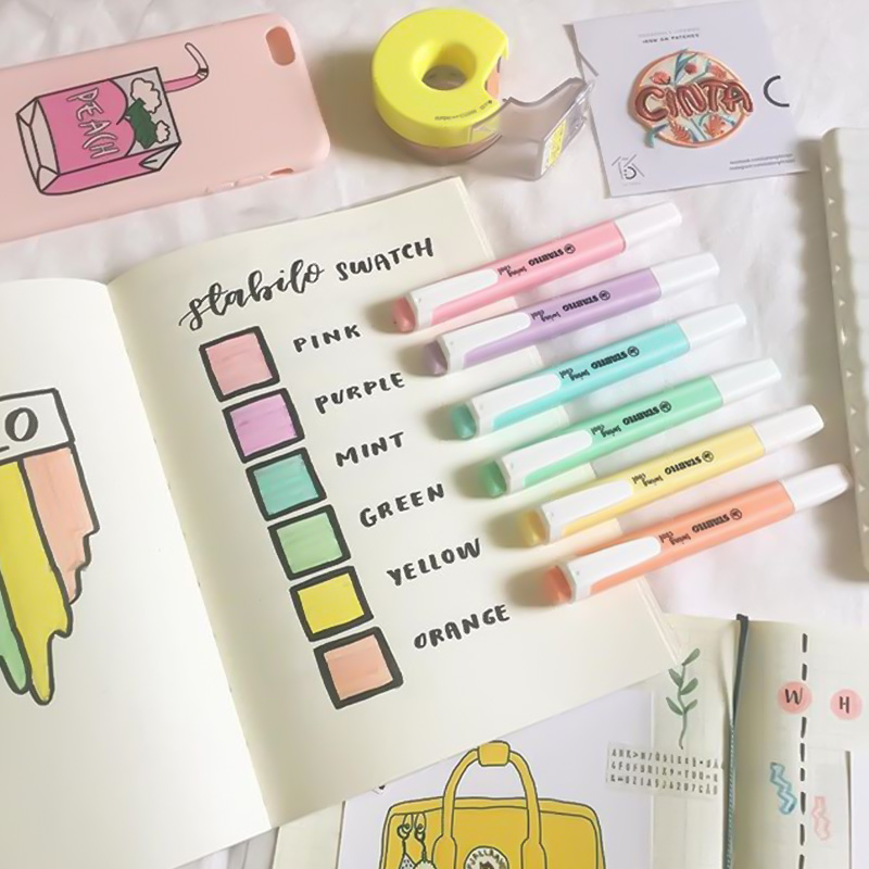 6 Pcs STABILO Highlighter 275  - огляд і ціна Stabilo Marker Swing Cool