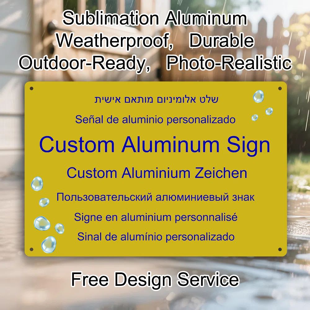 Custom Aluminum Sign Personali - огляд і ціна Photo Acrylic Block