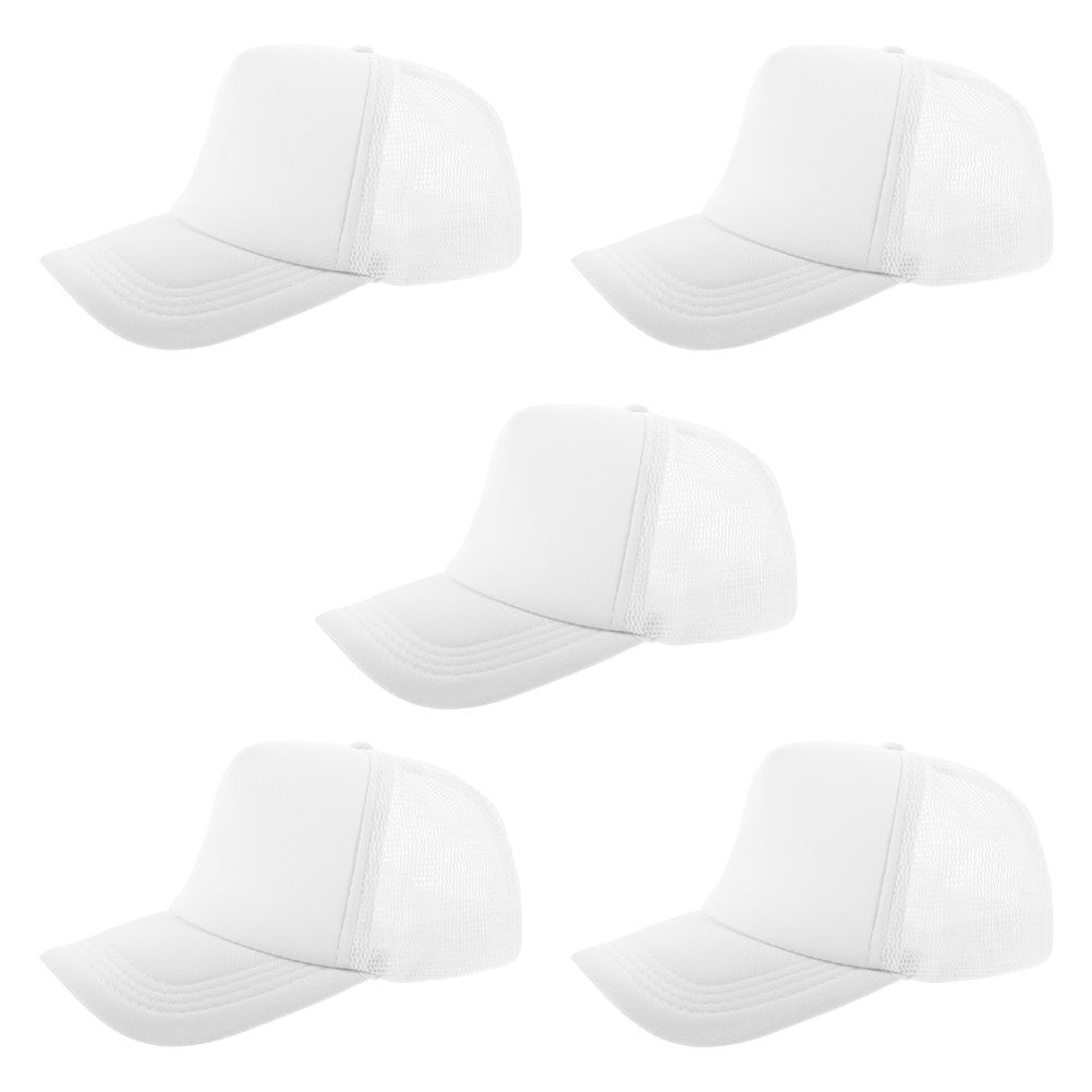 5Pcs Blank Baseball Hat Mesh D - огляд і ціна Hat Sublimation Blank