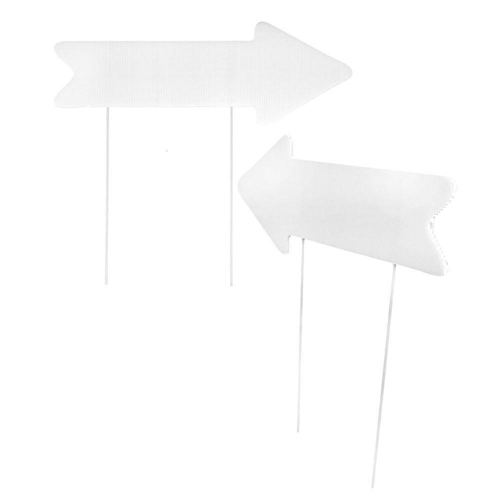 2Pcs Blank Yard Sign Corrugate - огляд і ціна Yard Sign Blank