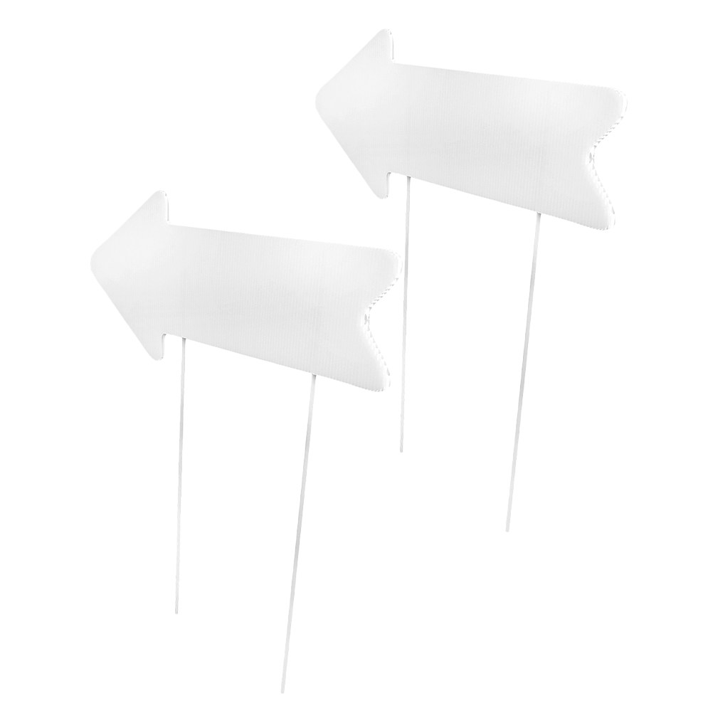 2Pcs Blank Yard Sign Arrow Sta - огляд і ціна Yard Sign Blank